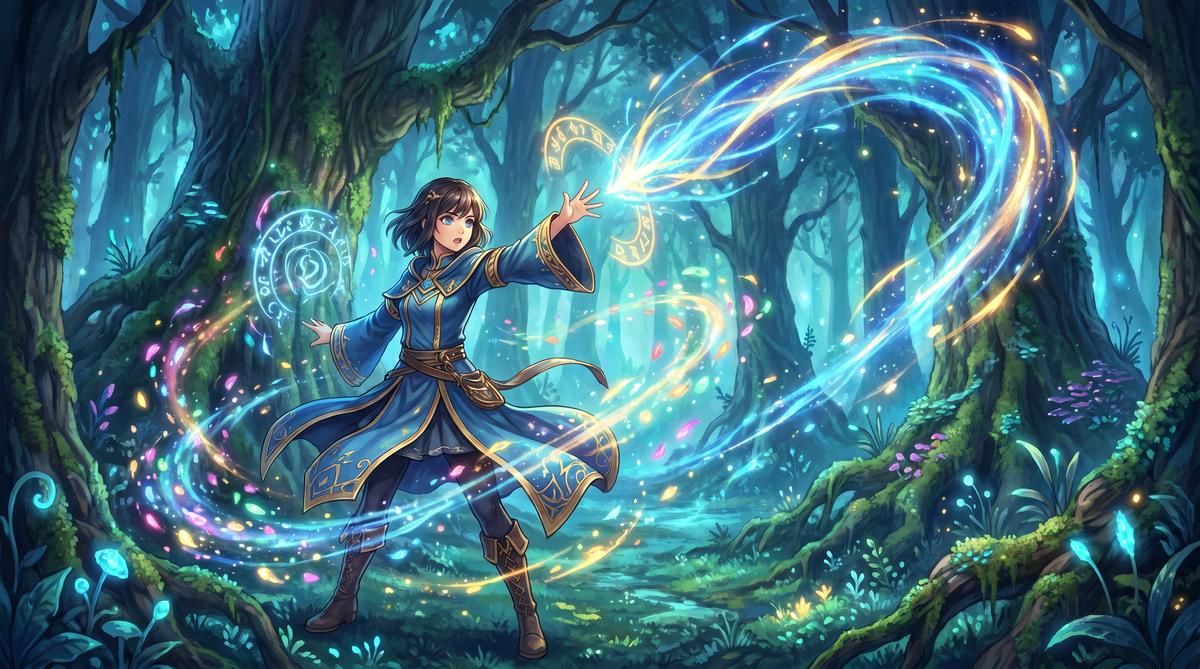 抖音揭秘动漫-魔法少女传说